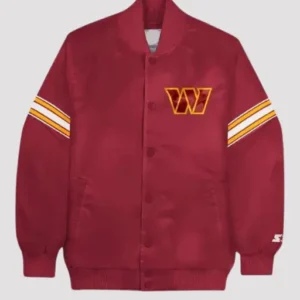 Washington Commanders Varsity Jacket