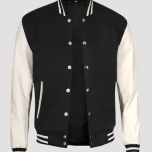 Varsity Jacket Black and White