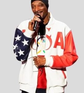 Snoop Dogg Olympic USA 2024 Bomber Jacket